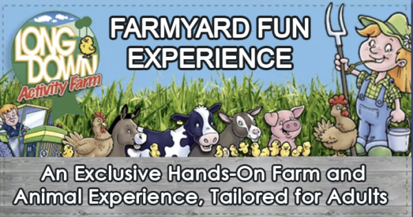 Longdown Farmyard Fun Experience (For 18+ Years Only)